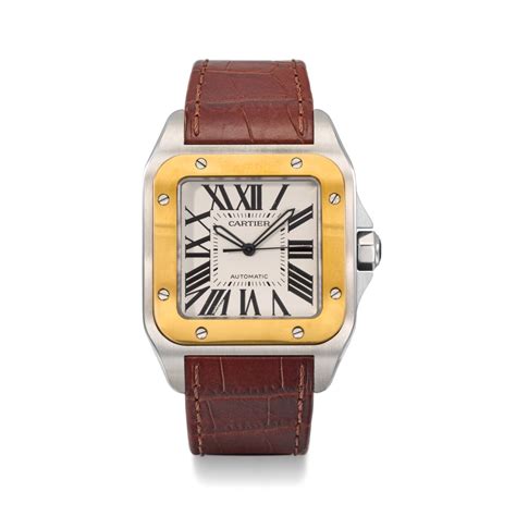 SIGNED CARTIER, SANTOS 100 ANNIVERSARY 1904